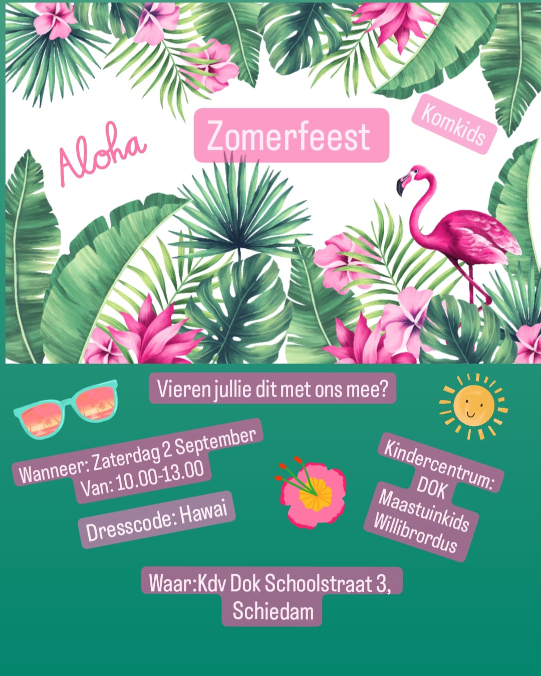 20230902 zomerfeest uitnodiging locatieszuid